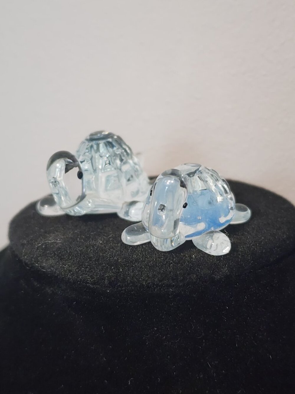 Vintage Glass Turtle Set